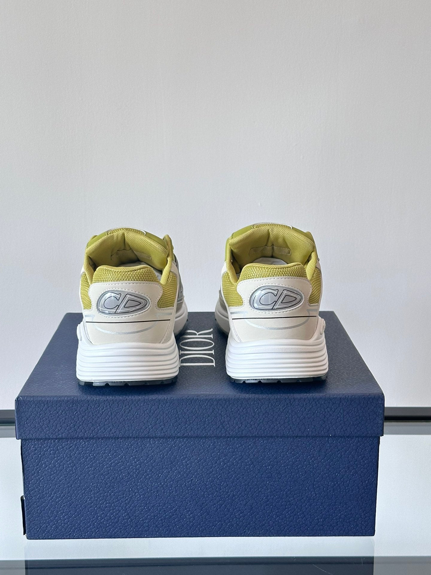 DIOR B30 - Yellow Unisex Streetwear Limited Edition - The DIOR B30 YELLOW - REPLICA is a bold statement sneaker that blends luxury fashion