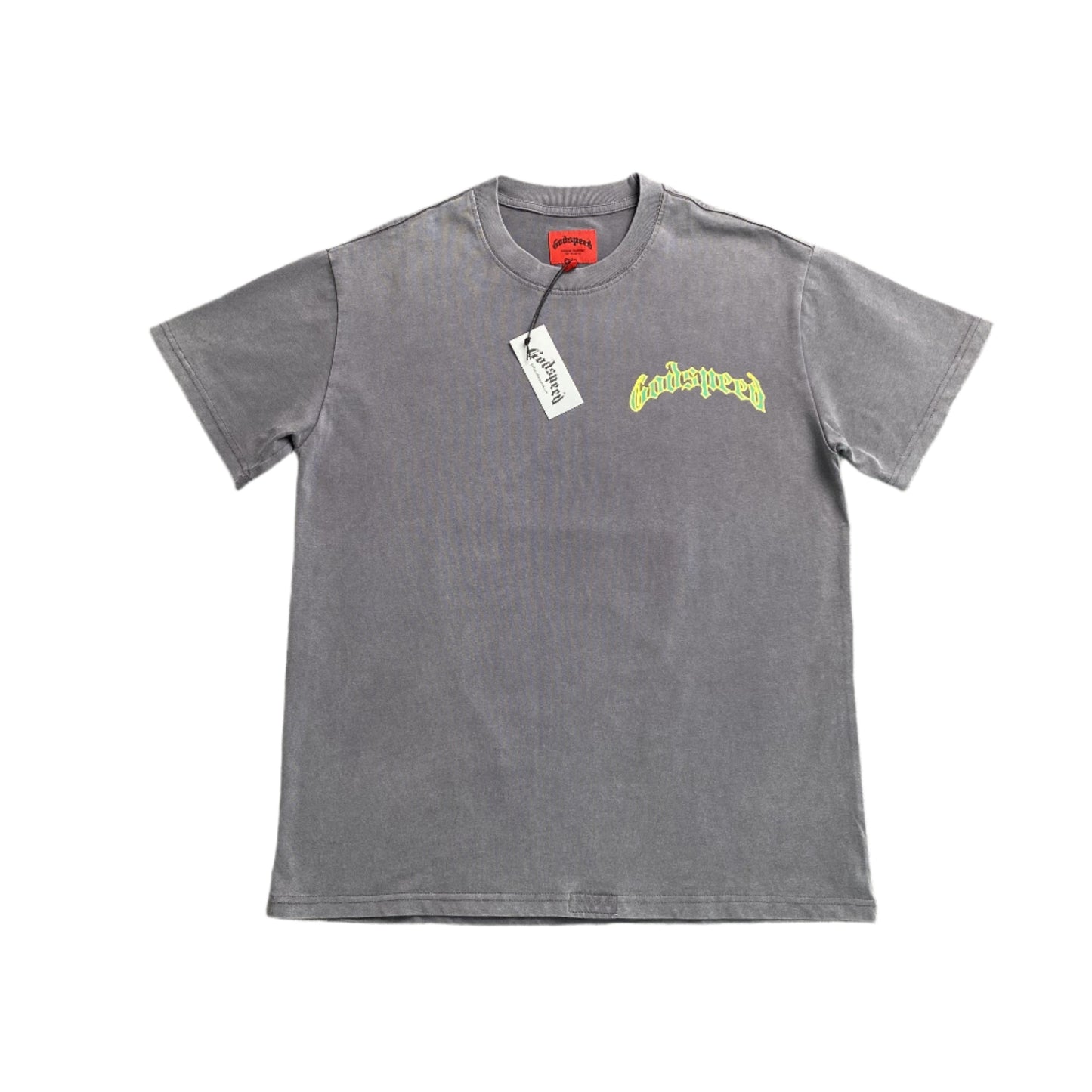 GODSPEED Balaclava Szn T-shirt Washed - Grey Unisex Streetwear Limited Edition