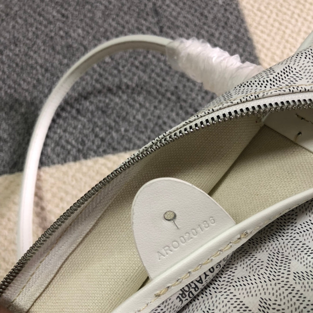 GOYARD ARTOIS PM TOTE BAG WHITE - box - replica sneakers