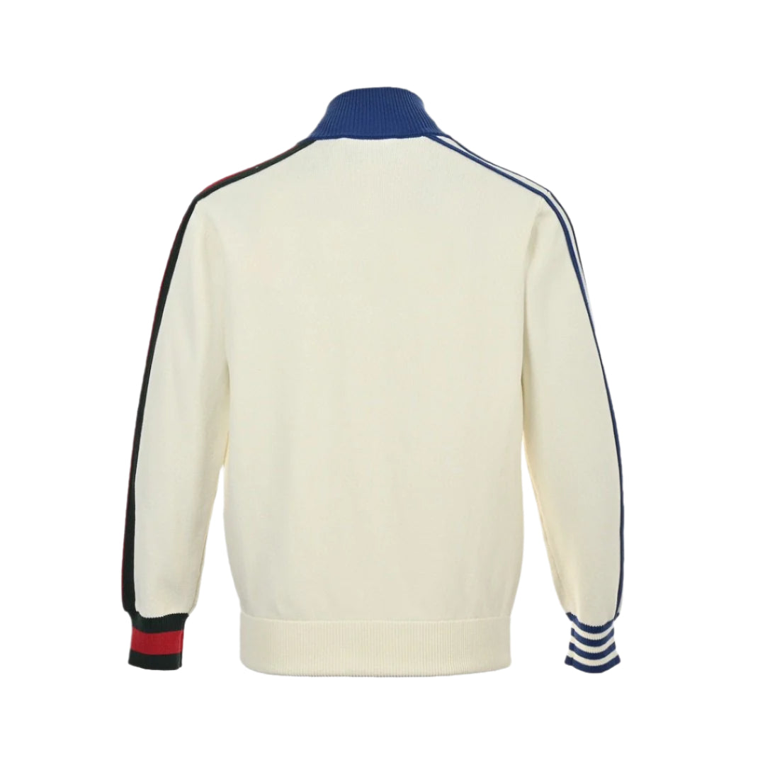 GUCCI - Adidas Track Jacket - Beige Unisex Streetwear Limited Edition