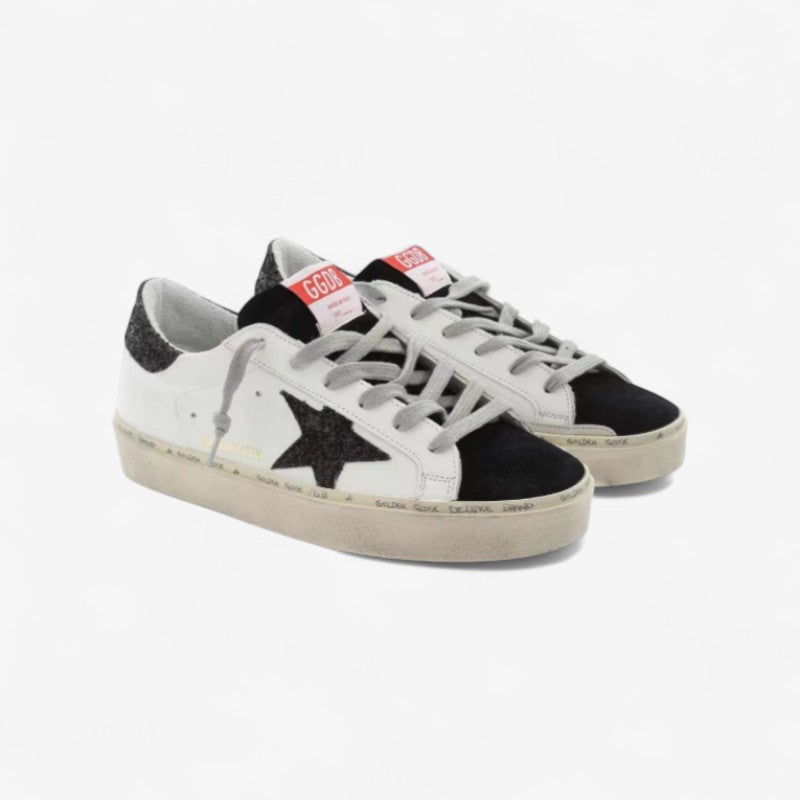 Golden Goose Super-star Glitter Sneaker - Black Unisex Streetwear Limited Edition