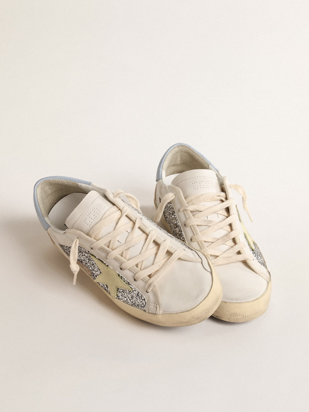 Golden Goose Super-star love Forever Glitter Sneaker - Red Unisex Streetwear Limited Edition