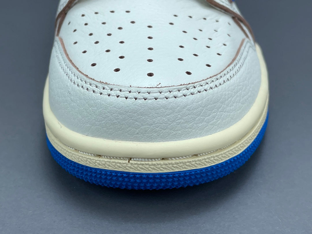 JORDAN 1 Low Og - Travis Scott Fragment - Black Unisex Streetwear Limited Edition - The JORDAN 1 LOW OG x TRAVIS SCOTT FRAGMENT - REPLICA is a masterpiece of