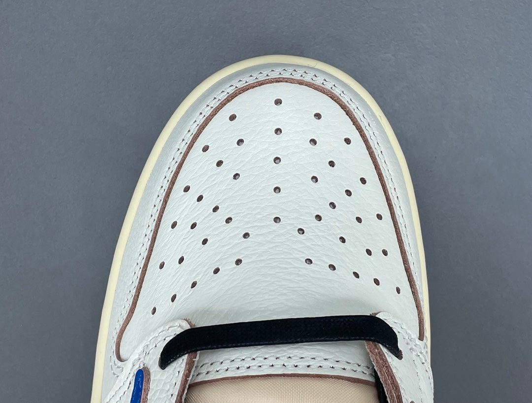 JORDAN 1 Low Og - Travis Scott Fragment - Black Unisex Streetwear Limited Edition - The JORDAN 1 LOW OG x TRAVIS SCOTT FRAGMENT - REPLICA is a masterpiece of