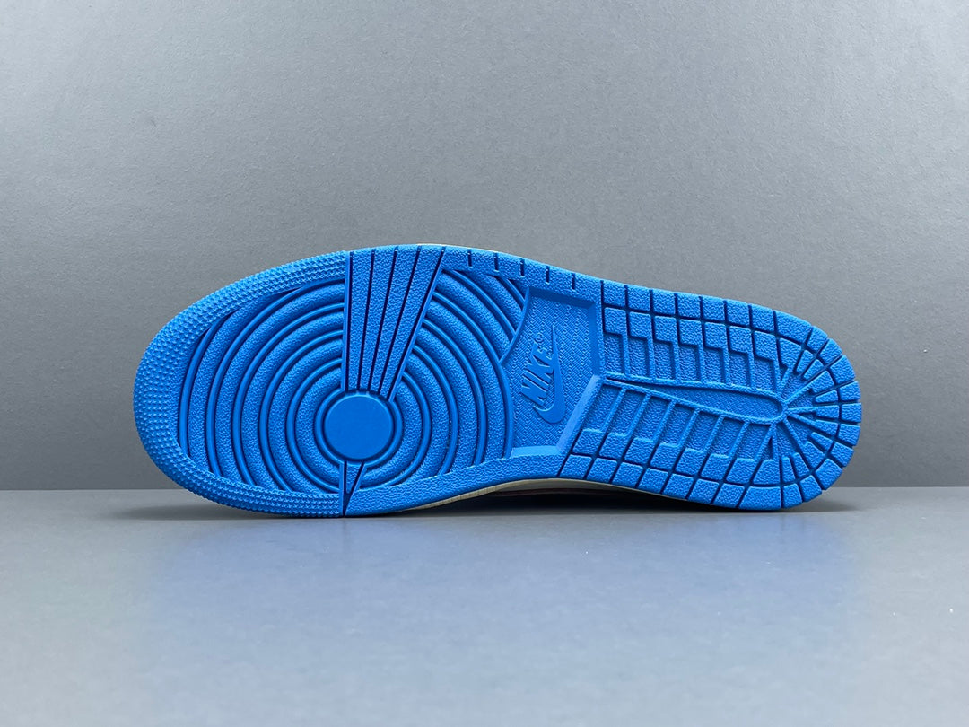 JORDAN 1 Low Og - Travis Scott Fragment - Black Unisex Streetwear Limited Edition - The JORDAN 1 LOW OG x TRAVIS SCOTT FRAGMENT - REPLICA is a masterpiece of