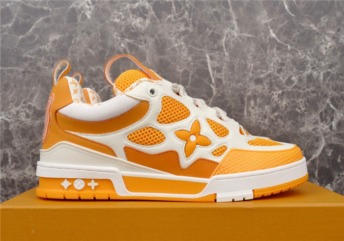 LOUIS Vuitton Lv Skate Sneaker Yellow - White Unisex Streetwear Limited Edition