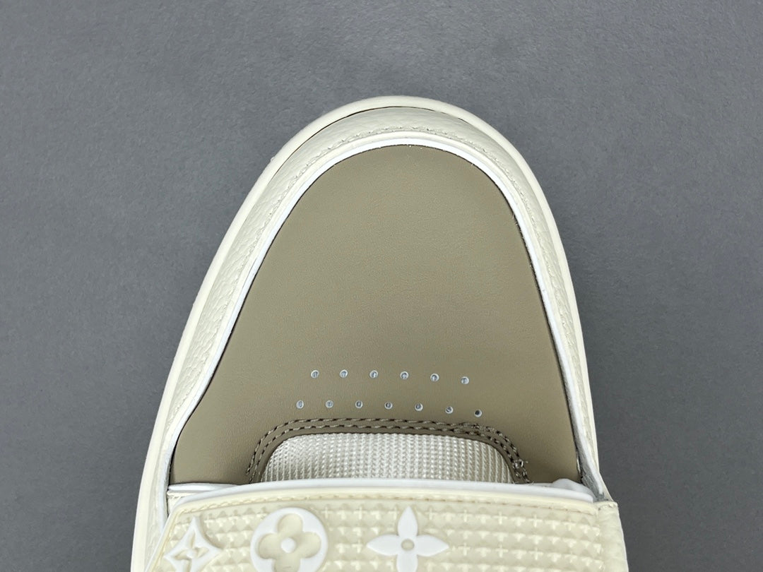 LOUIS Vuitton Lv Trainer Sneaker - Red Unisex Streetwear Limited Edition - The LOUIS VUITTON LV TRAINER SNEAKER - REPLICA redefines luxury footwear with its bold design