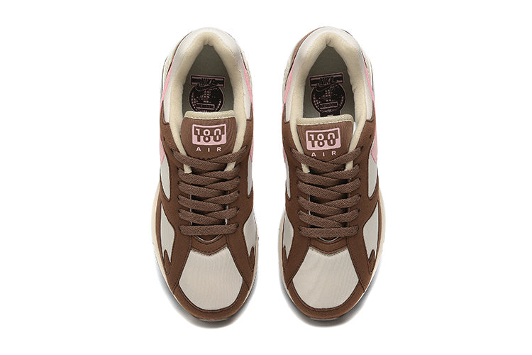 NIKE Air Ma - 180 - Bacon - Red Unisex Streetwear Limited Edition - The NIKE AIR MAX 180 x BACON - REPLICA brings back a legendary colorway with