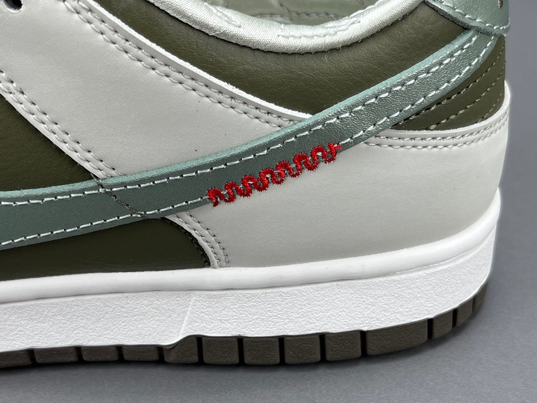 NIKE Dunk Low - Year Of The Snake - Red Unisex Streetwear Limited Edition - The NIKE DUNK LOW x YEAR OF THE SNAKE - REPLICA brings a bold, exotic