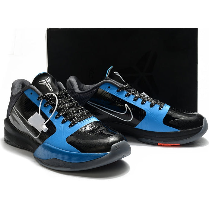 NIKE Kobe 5 Protro - Dark Knight - Black Unisex Streetwear Limited Edition - The Nike Kobe 5 Protro x Dark Knight channels the grit and mystique of the