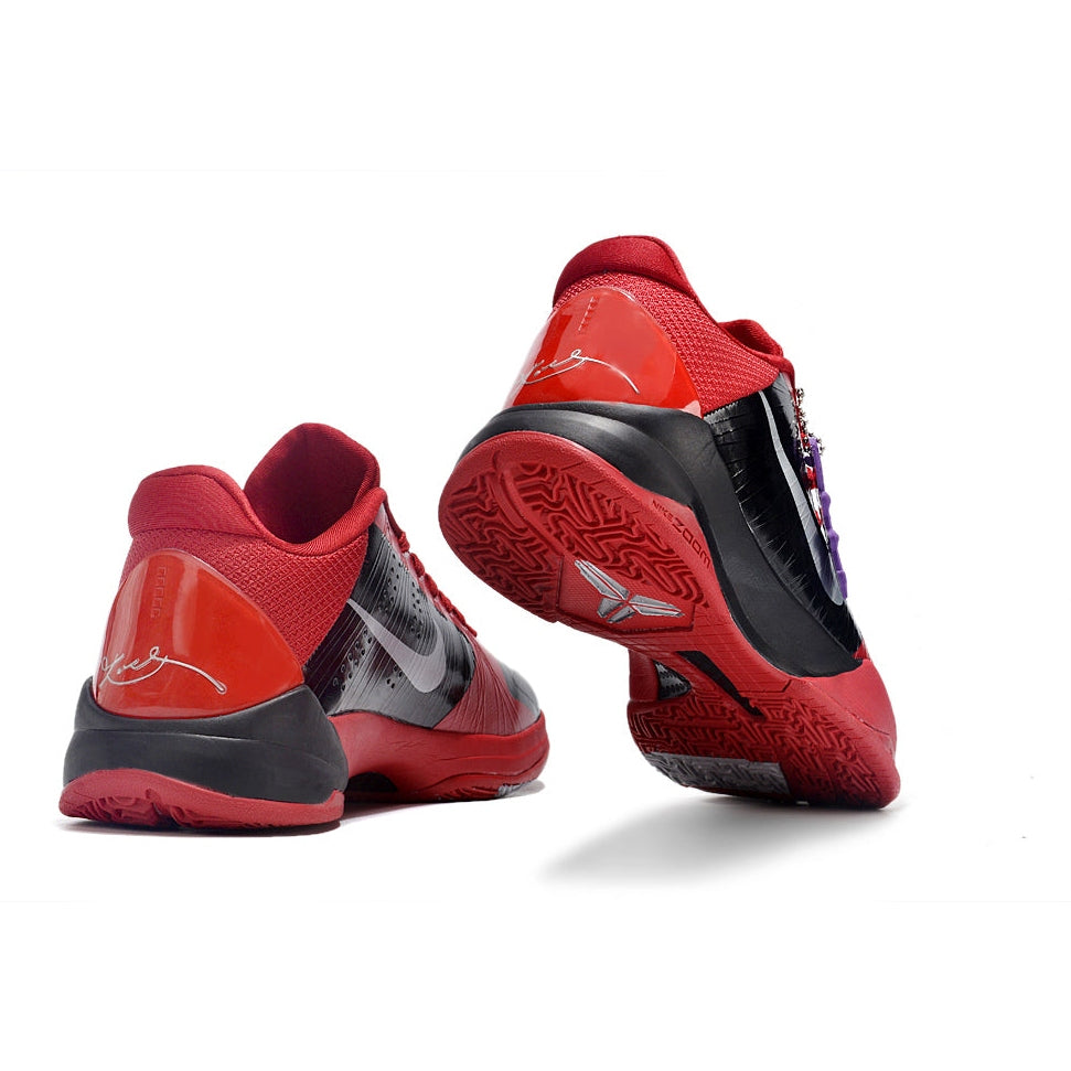 NIKE Kobe 5 Protro - Deadpool - Black Unisex Streetwear Limited Edition - The Nike Kobe 5 Protro x Deadpool fuses superhero style with elite basketball performance. Inspired