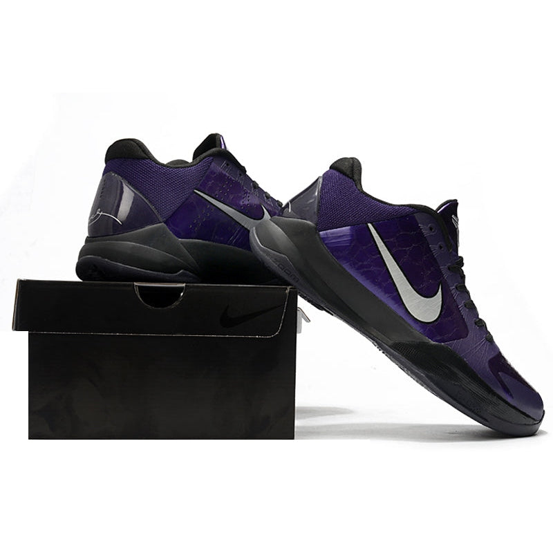 NIKE Kobe 5 Protro - Ink - Black Unisex Streetwear Limited Edition - The Nike Kobe 5 Protro x Ink blends bold design with elite performance, inspired by