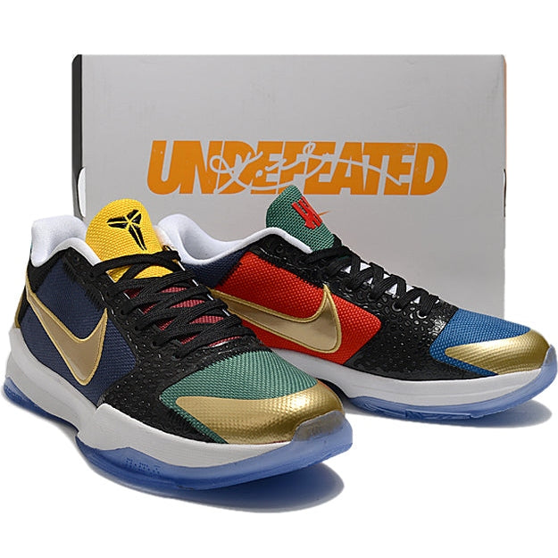 NIKE Kobe 5 Protro - Undefeated What If Multi-color Unisex Streetwear Limited Edition - The Nike Kobe 5 Protro x UNDEFEATED What If Multi-Color pays tribute to Kobe Bryant s