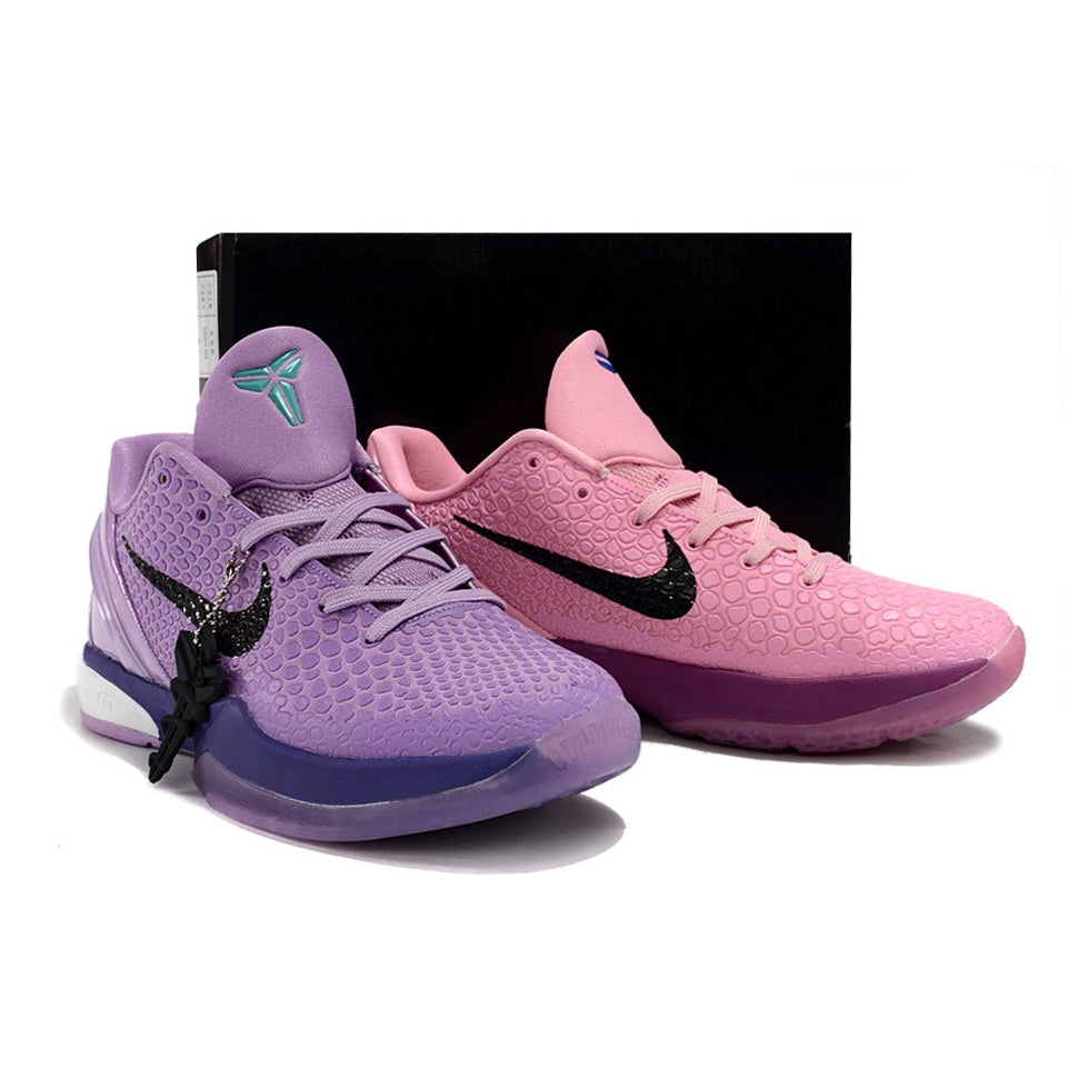 NIKE Kobe 6 Protro - Cotton Candy - Blue Unisex Streetwear Limited Edition - The Nike Kobe 6 Protro x Cotton Candy brings a playful, vibrant twist to Kobe