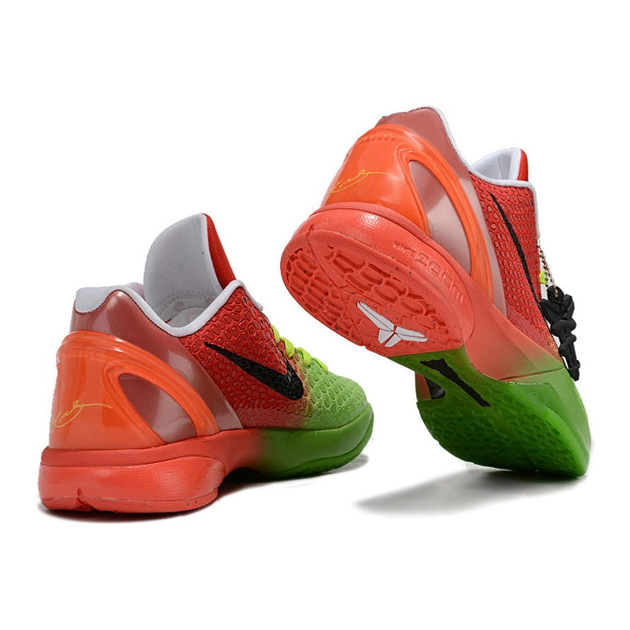 NIKE Kobe 6 Protro - Faded Grinch - Green Unisex Streetwear Limited Edition - The Nike Kobe 6 Protro x Faded Grinch offers a fresh spin on the iconic
