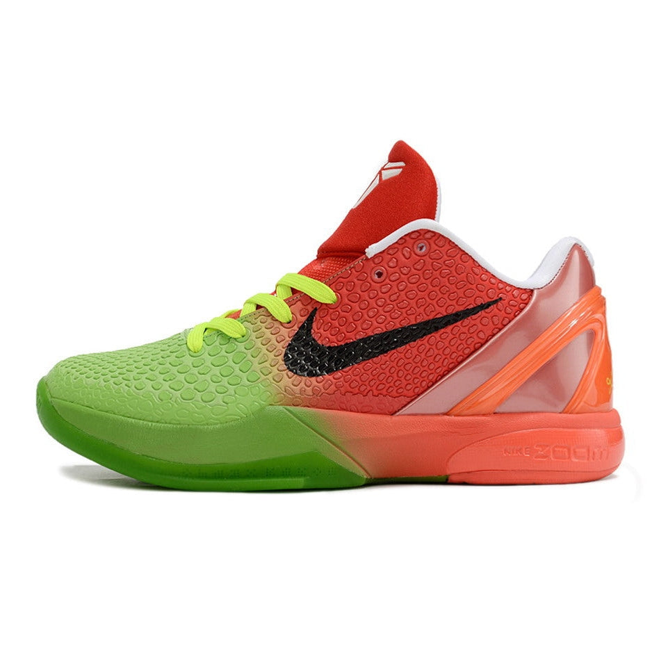 NIKE Kobe 6 Protro - Faded Grinch - Green Unisex Streetwear Limited Edition - The Nike Kobe 6 Protro x Faded Grinch offers a fresh spin on the iconic