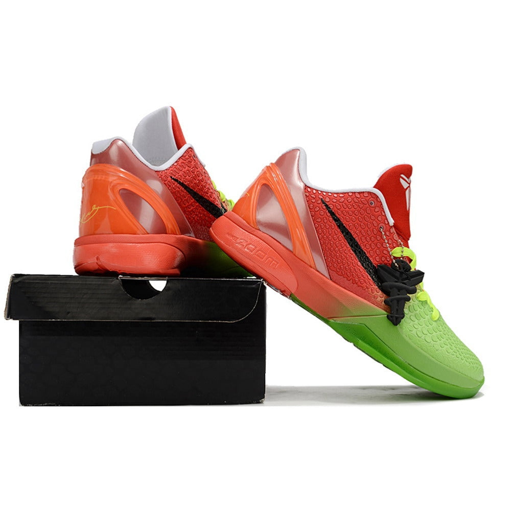 NIKE Kobe 6 Protro - Faded Grinch - Green Unisex Streetwear Limited Edition - The Nike Kobe 6 Protro x Faded Grinch offers a fresh spin on the iconic