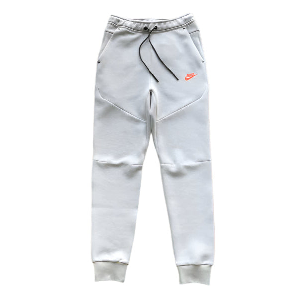 NIKE Tech Fleece Pants - Wolf Grey - Aquamarine - - Orange Unisex Streetwear Limited Edition - The NIKE TECH FLEECE PANTS WOLF GREY/AQUAMARINE/ORANGE - REPLICA offer a modern fusion of performance,