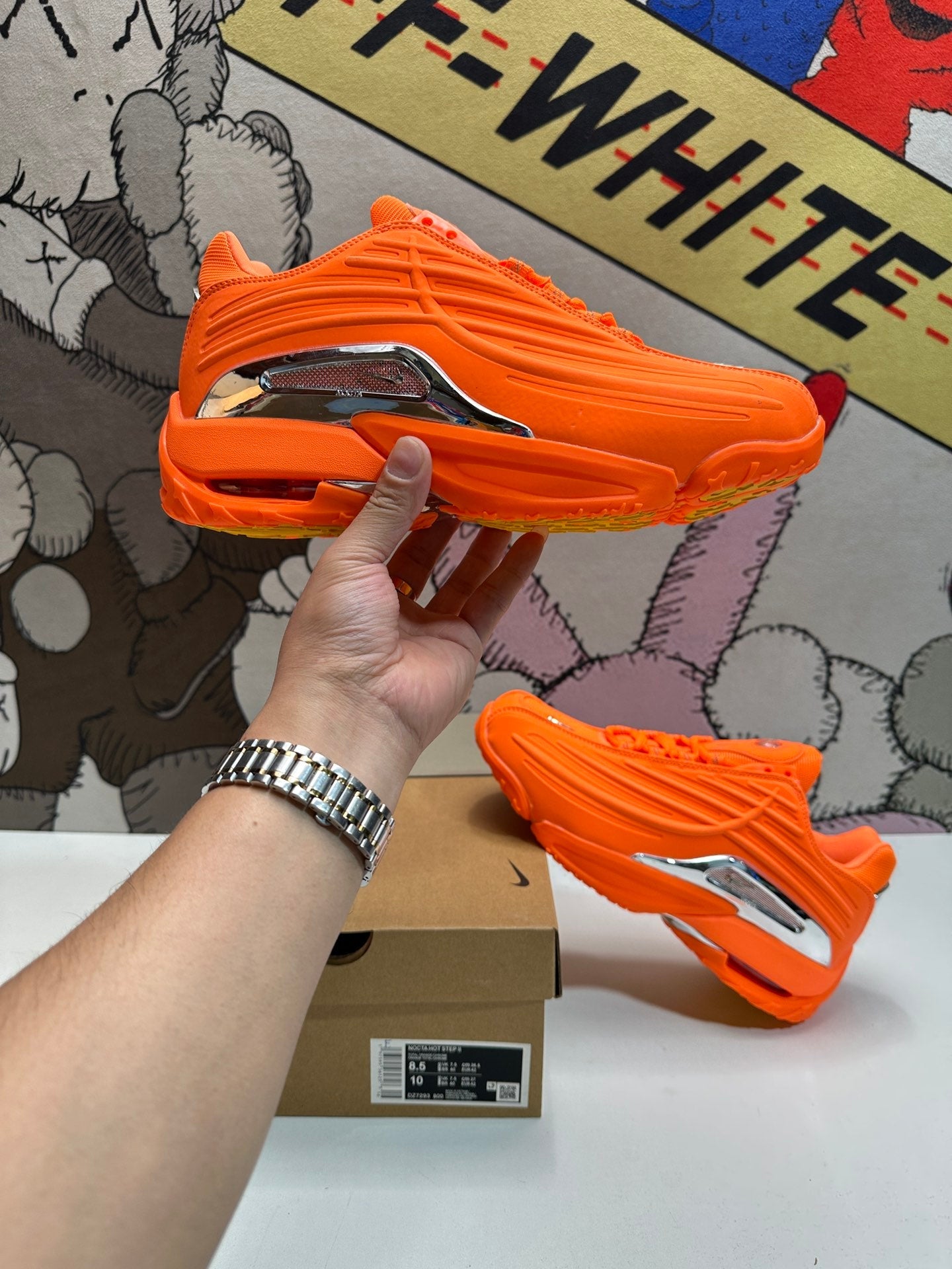 NOCTA - Nike Hot Step 2 Drake Total - Orange Unisex Streetwear Limited Edition - The NOCTA x NIKE HOT STEP 2 DRAKE TOTAL ORANGE - REPLICA brings bold energy