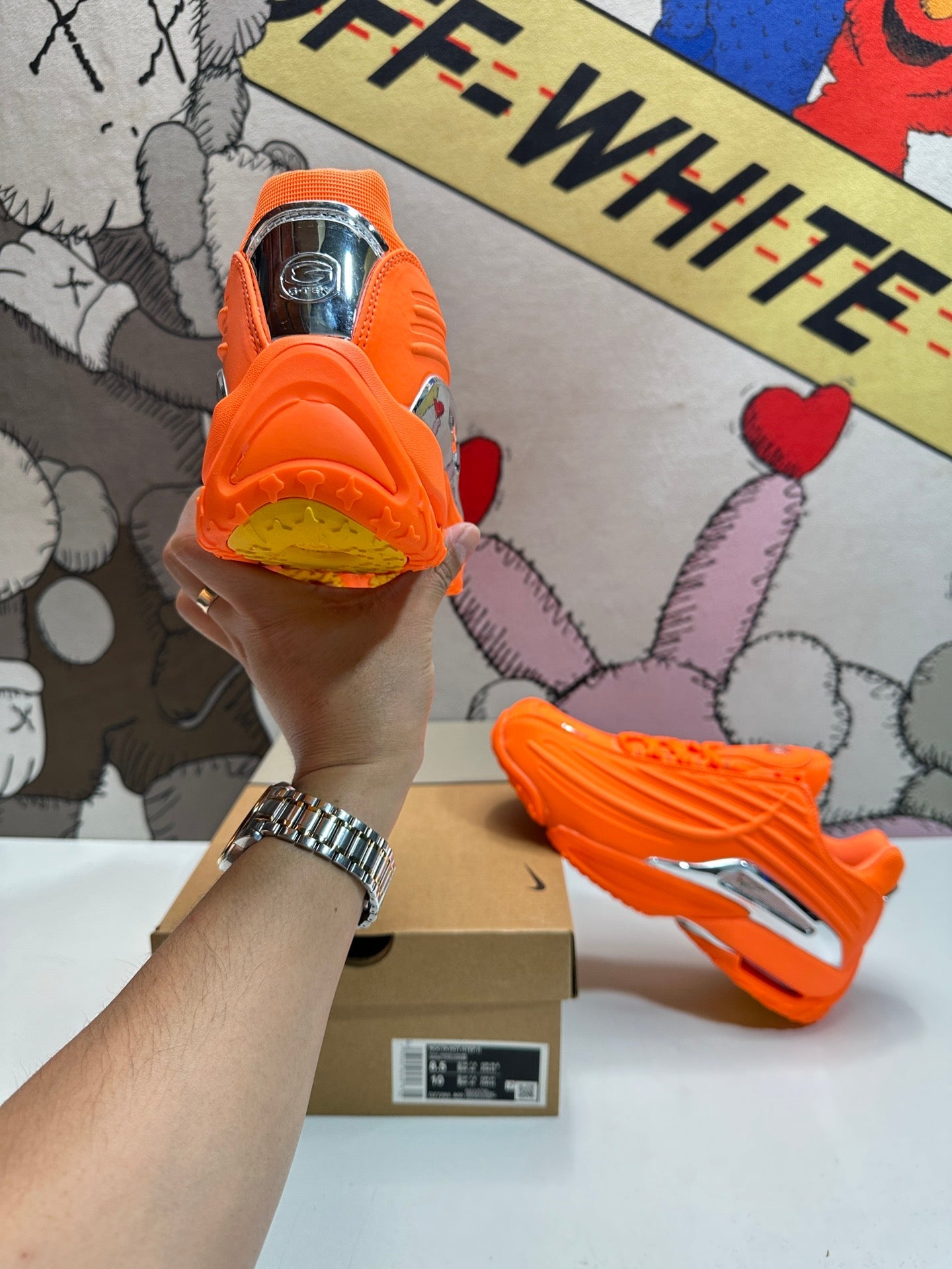 NOCTA - Nike Hot Step 2 Drake Total - Orange Unisex Streetwear Limited Edition - The NOCTA x NIKE HOT STEP 2 DRAKE TOTAL ORANGE - REPLICA brings bold energy
