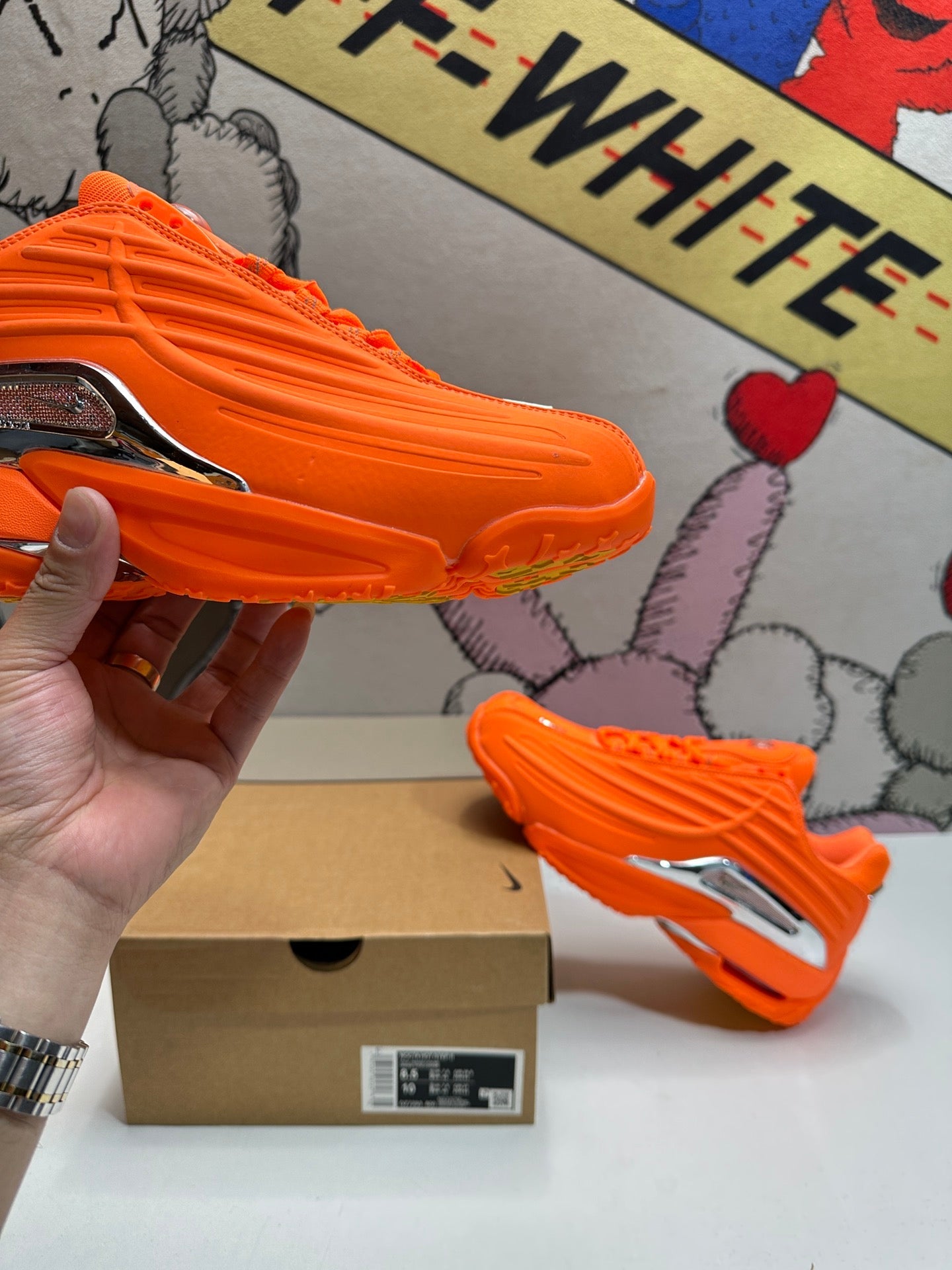 NOCTA - Nike Hot Step 2 Drake Total - Orange Unisex Streetwear Limited Edition - The NOCTA x NIKE HOT STEP 2 DRAKE TOTAL ORANGE - REPLICA brings bold energy