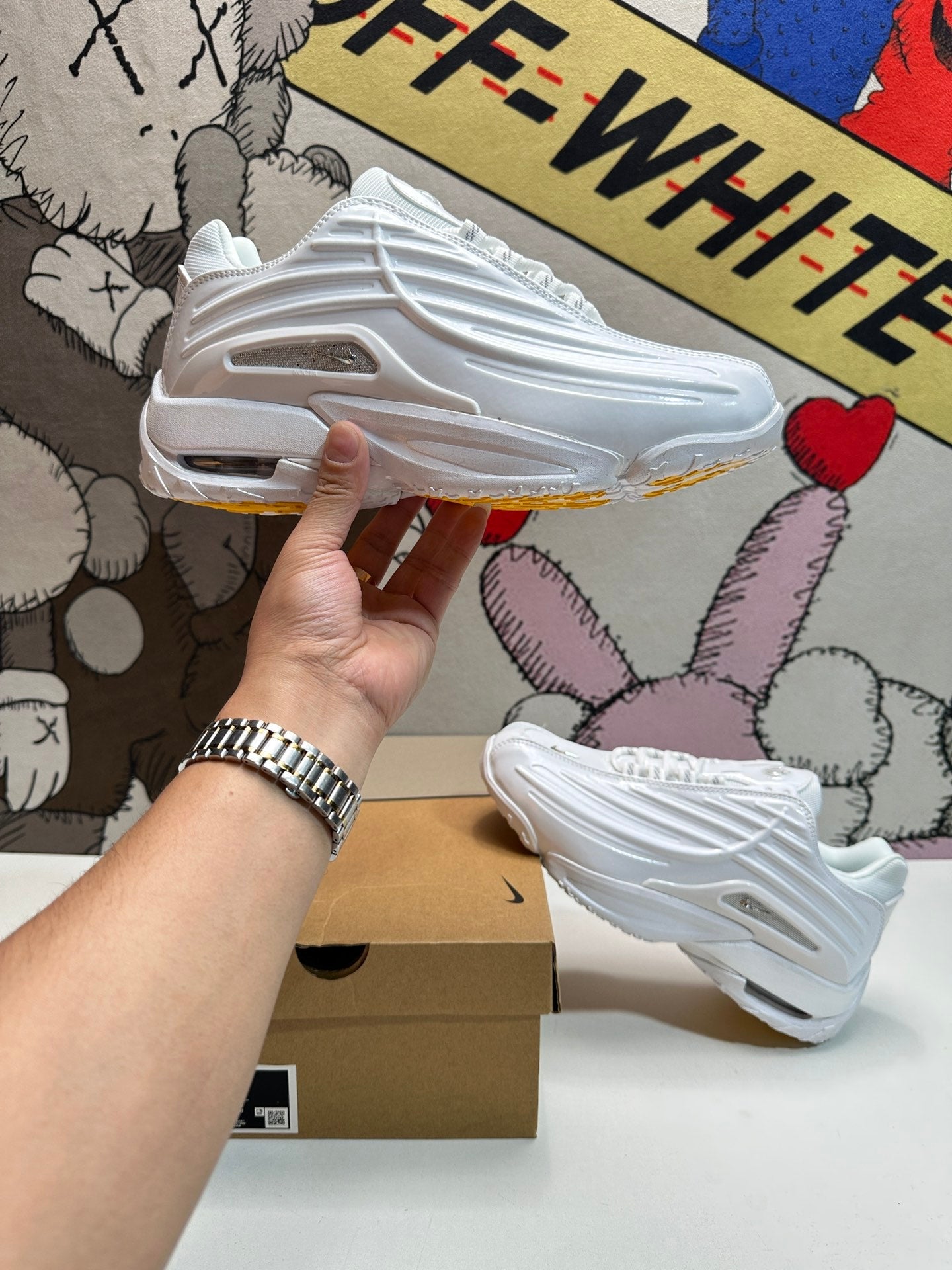 NOCTA - Nike Hot Step 2 Drake - White Unisex Streetwear Limited Edition - The NOCTA x NIKE HOT STEP 2 DRAKE WHITE - REPLICA brings sleek sophistication and