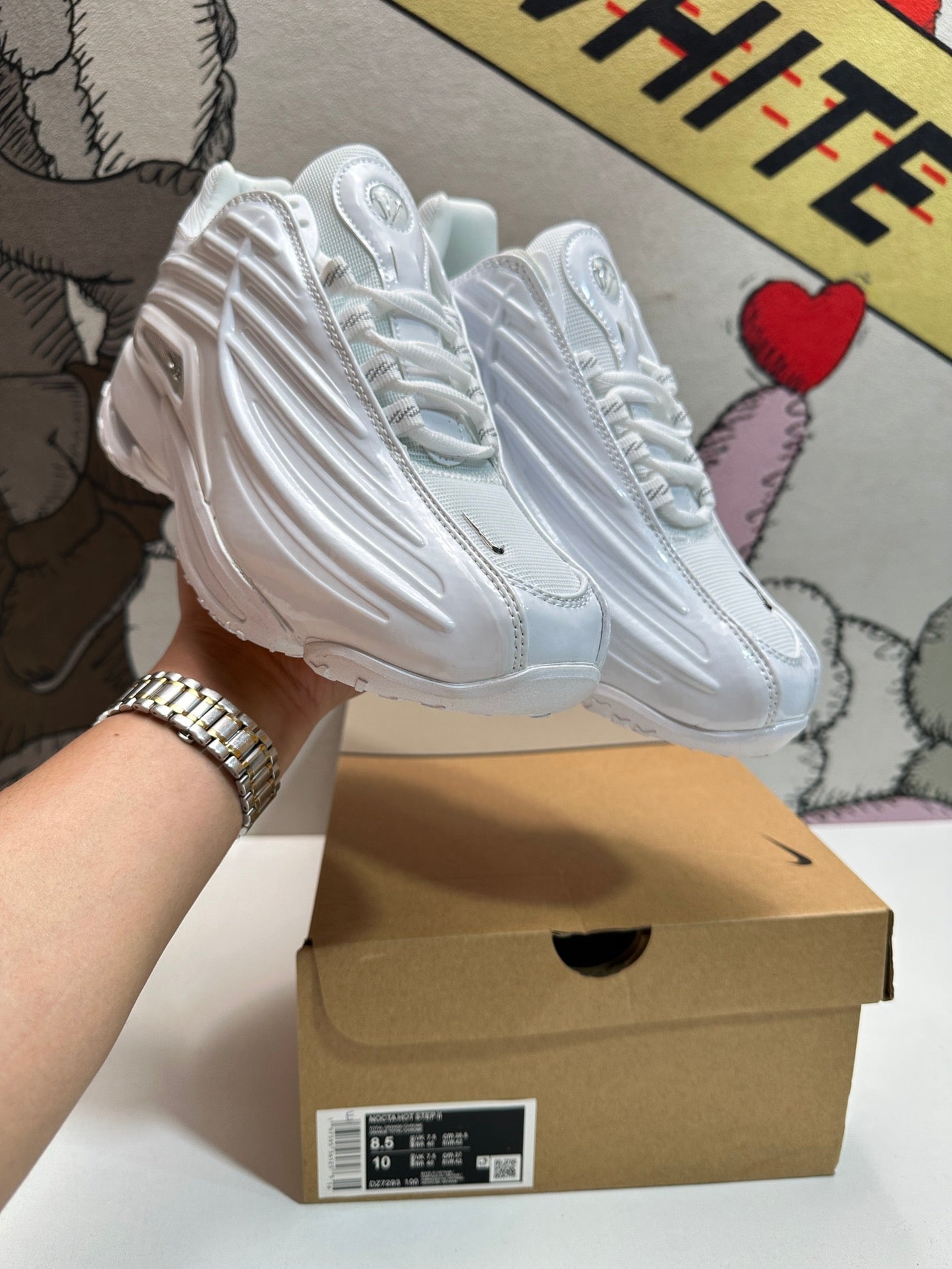 NOCTA - Nike Hot Step 2 Drake - White Unisex Streetwear Limited Edition - The NOCTA x NIKE HOT STEP 2 DRAKE WHITE - REPLICA brings sleek sophistication and