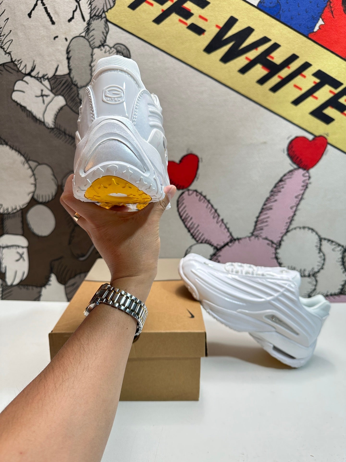 NOCTA - Nike Hot Step 2 Drake - White Unisex Streetwear Limited Edition - The NOCTA x NIKE HOT STEP 2 DRAKE WHITE - REPLICA brings sleek sophistication and