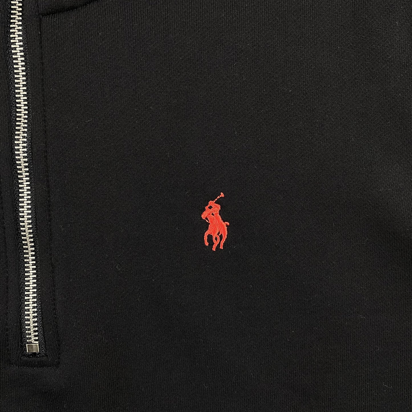 POLO Ralph Lauren Quarter Zip Sweatshirt - Black Unisex Streetwear Limited Edition - The POLO RALPH LAUREN QUARTER ZIP SWEATSHIRT BLACK - REPLICA is the perfect blend of
