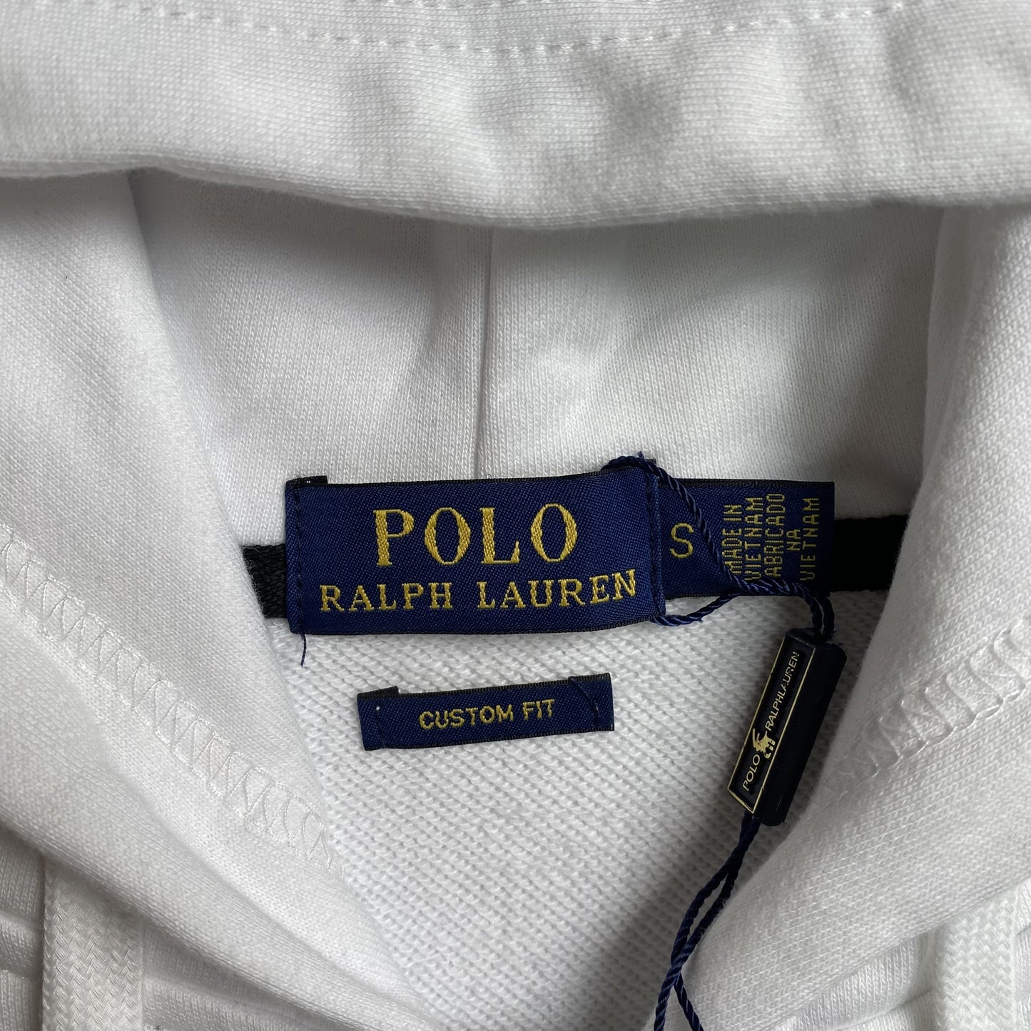 POLO Ralph Lauren Zip-up Hoodie - White Unisex Streetwear Limited Edition - The POLO RALPH LAUREN ZIP-UP HOODIE WHITE - REPLICA blends classic sophistication with casual comfort