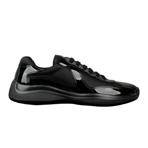 PRADA America's Cup Sneakers - Black Unisex Streetwear Limited Edition