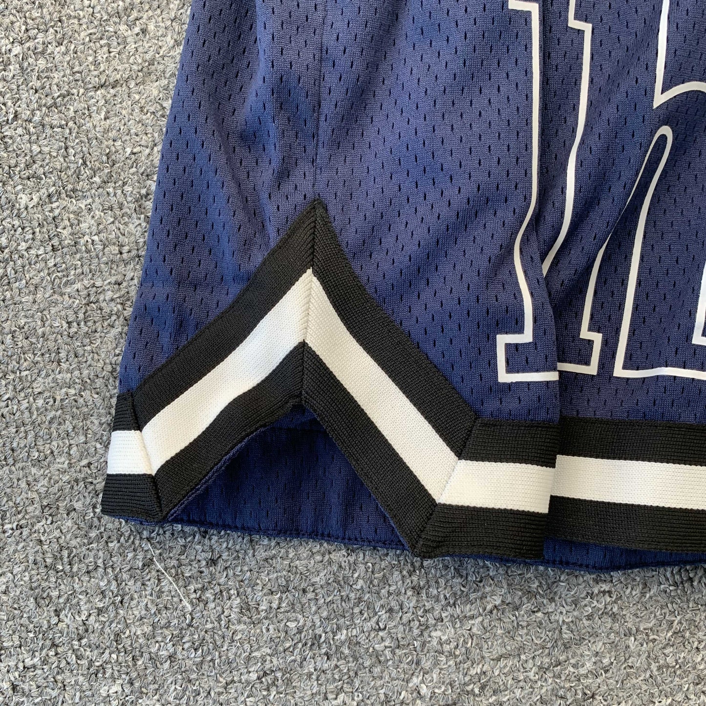 RHUDE Court Logo Shorts - Navy Unisex Streetwear Limited Edition - The RHUDE COURT LOGO SHORTS NAVY - REPLICA blend vintage basketball aesthetics with luxury streetwear