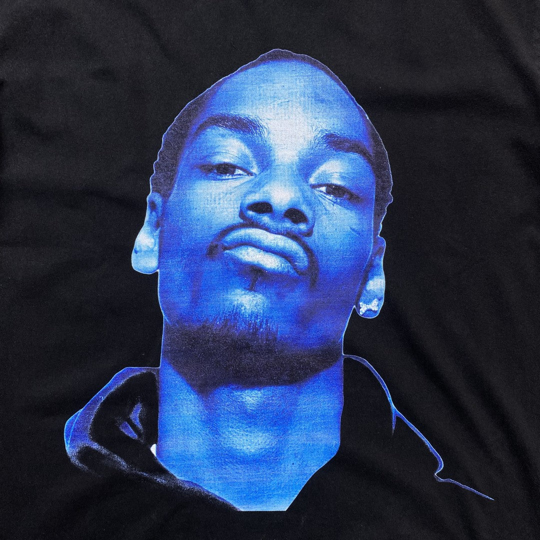 SNOOP Dogg Vintage Graphic Tee T-Shirt - Black Unisex Streetwear Limited Edition - The SNOOP DOGG VINTAGE TEE BLACK - REPLICA is a must-have for hip-hop and streetwear
