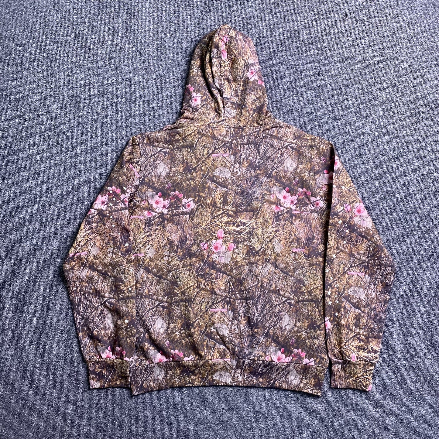 SP5DER Real Tree Og Web Hoodie Camo - Red Unisex Streetwear Limited Edition - The SP5DER REAL TREE OG WEB HOODIE CAMO - REPLICA is a bold fusion of