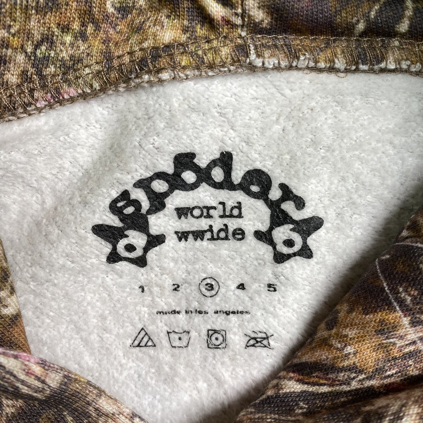 SP5DER Real Tree Og Web Hoodie Camo - Red Unisex Streetwear Limited Edition - The SP5DER REAL TREE OG WEB HOODIE CAMO - REPLICA is a bold fusion of