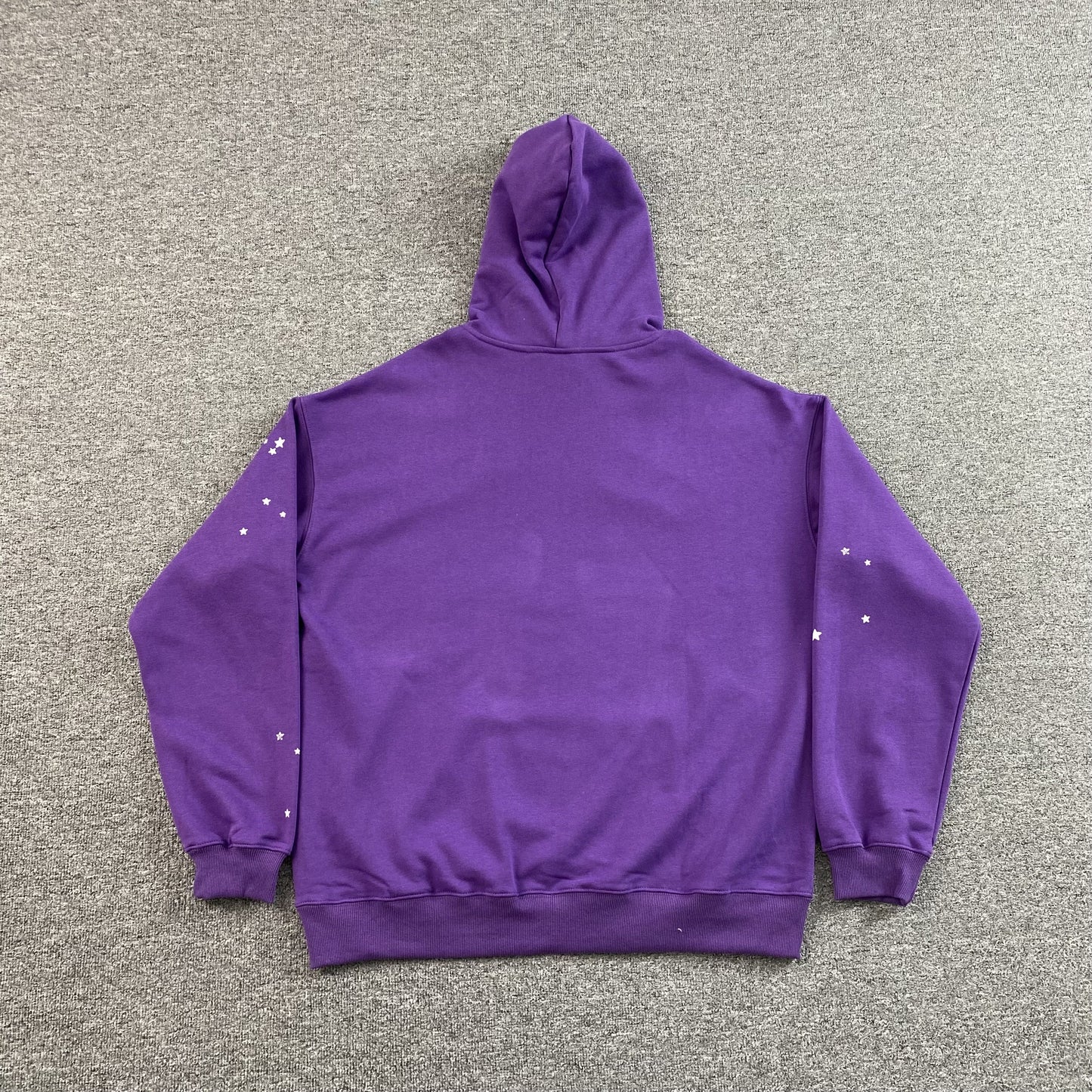 SP5DER Star Og Web V2 Hoodie - Purple Unisex Streetwear Limited Edition - The SP5DER STAR OG WEB V2 HOODIE PURPLE - REPLICA is a bold and electrifying