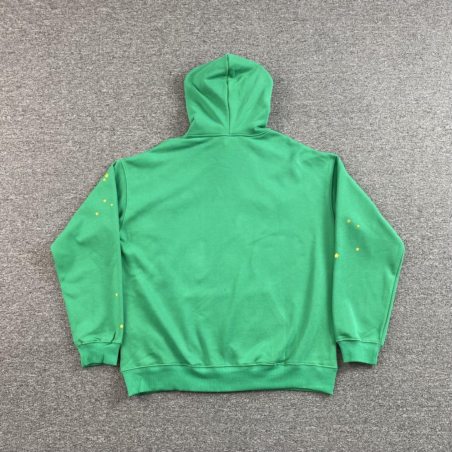SP5DER Star Og Web V2 Hoodie Slime - Green Unisex Streetwear Limited Edition - The SP5DER STAR OG WEB V2 HOODIE SLIME GREEN - REPLICA is a bold statement