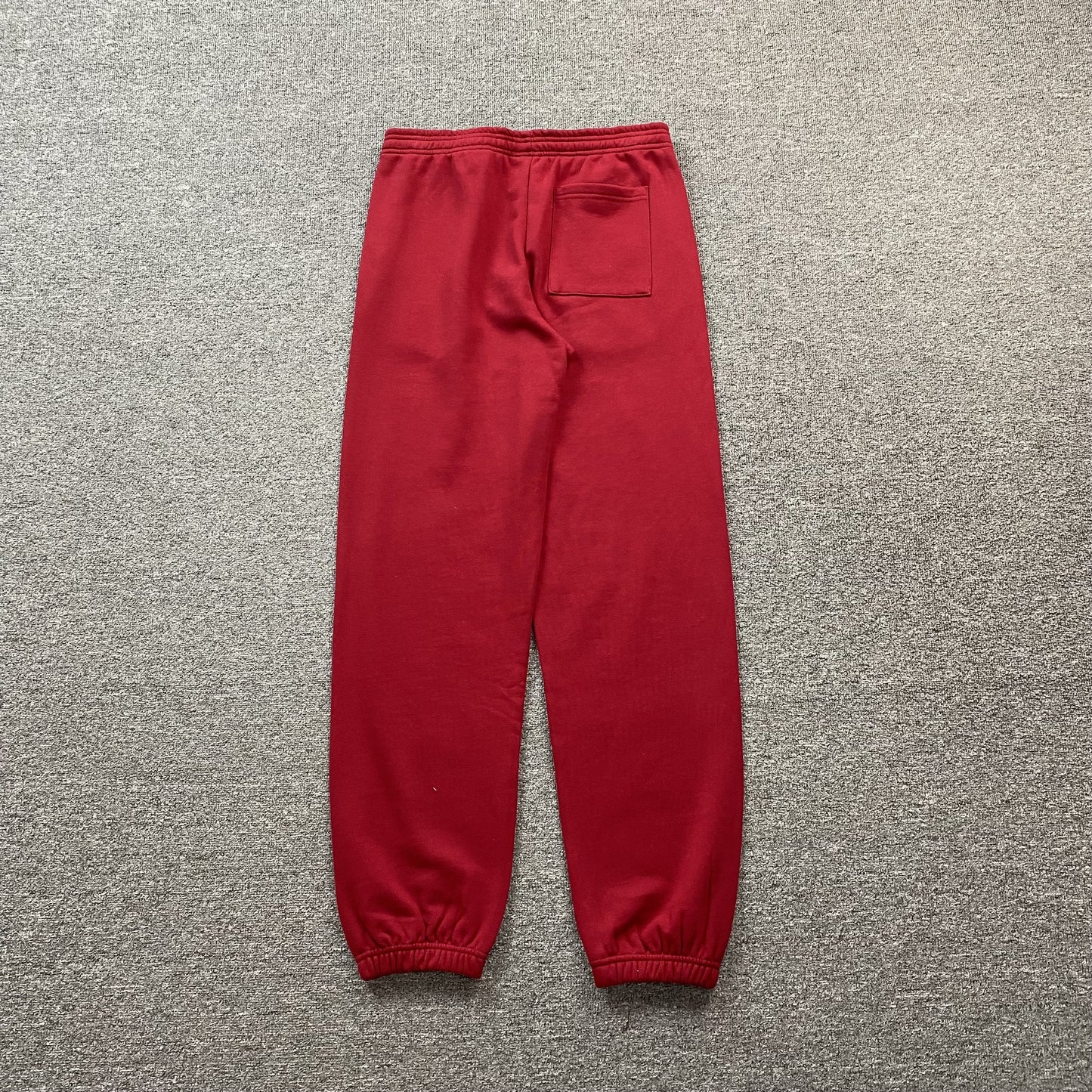 SP5DER Vvs Sweatpants - Red Unisex Streetwear Limited Edition - The SP5DER VVS SWEATPANTS RED - REPLICA deliver bold streetwear energy with a perfect balance