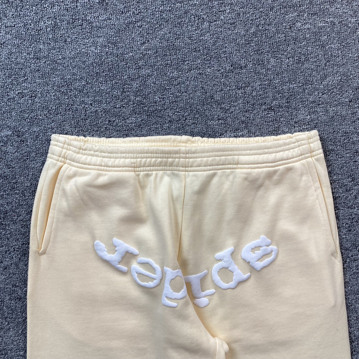 SP5DER Vvs Sweatpants - White Unisex Streetwear Limited Edition