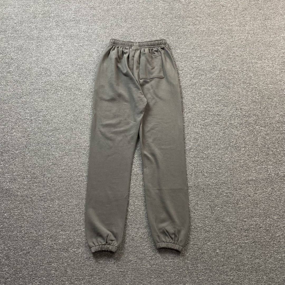 SP5DER Wait Web Sweatpants Slate - Grey Unisex Streetwear Limited Edition - The SP5DER WAIT WEB SWEATPANTS SLATE GREY - REPLICA bring a clean yet bold streetwear