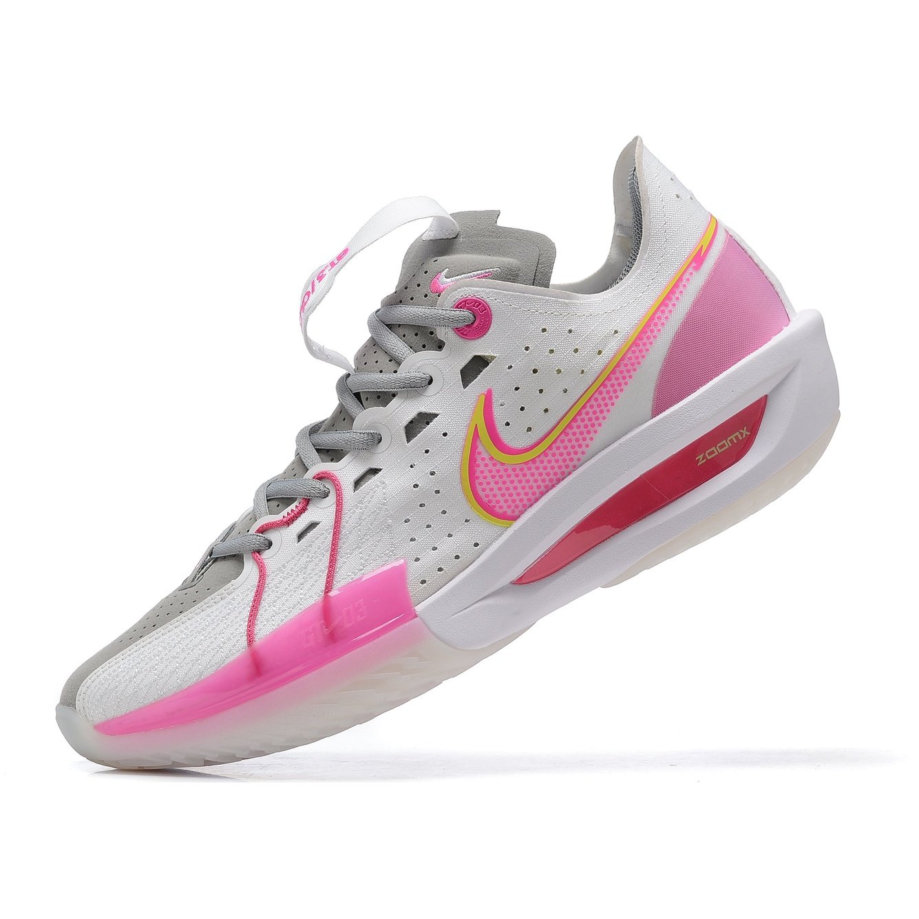 NIKE Air Zoom G.t. Cut 3 - Think Shoes - Pink Unisex Streetwear Limited Edition