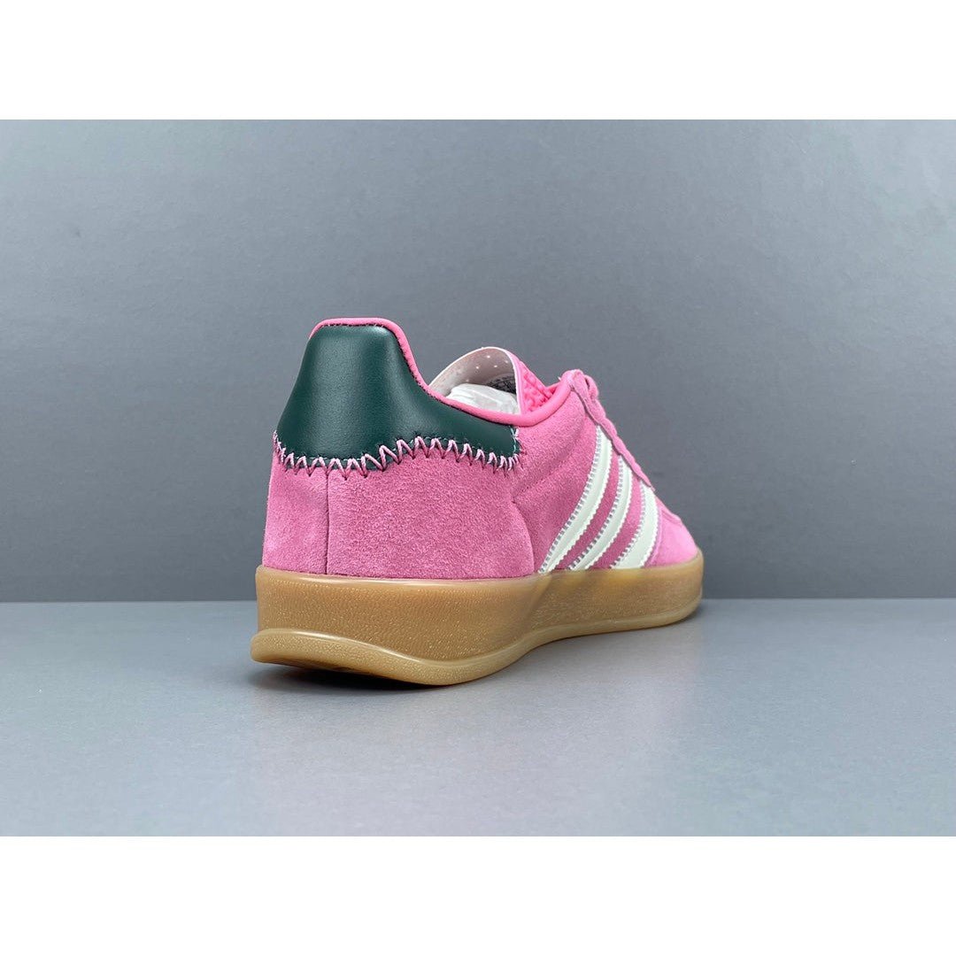 ADIDAS Gazelle Indoor - Pink Unisex Streetwear Limited Edition - The ADIDAS GAZELLE INDOOR PINK - REPLICA brings a fresh and vibrant twist to the