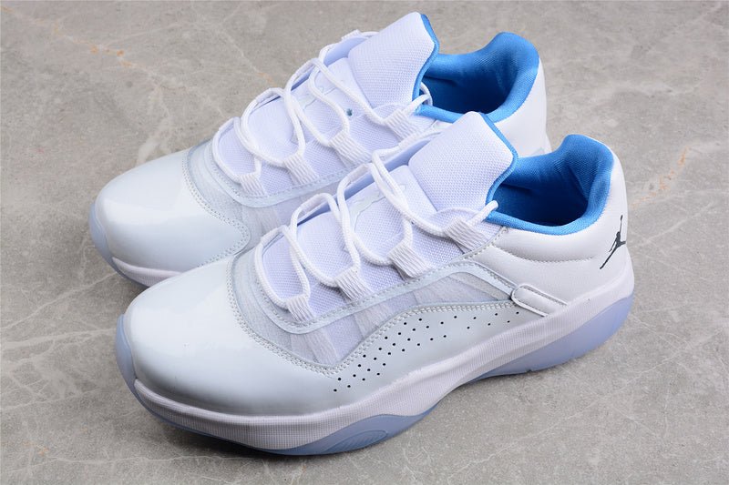 AIR Jordan 11 Cmft Low - - Armory Navy Sneakers - White Unisex Streetwear Limited Edition - **Air Jordan 11 CMFT Low White/White/Armory Navy** Step into sleek sophistication with the Air Jordan