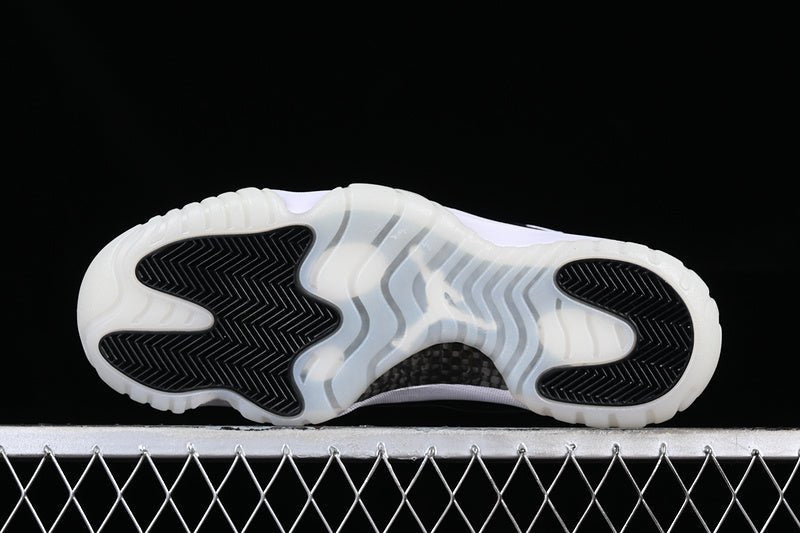 AIR Jordan 11 Dmp Sneakers - White Unisex Streetwear Limited Edition - The Air Jordan 11 DMP White is a tribute to Michael Jordan's legendary career and