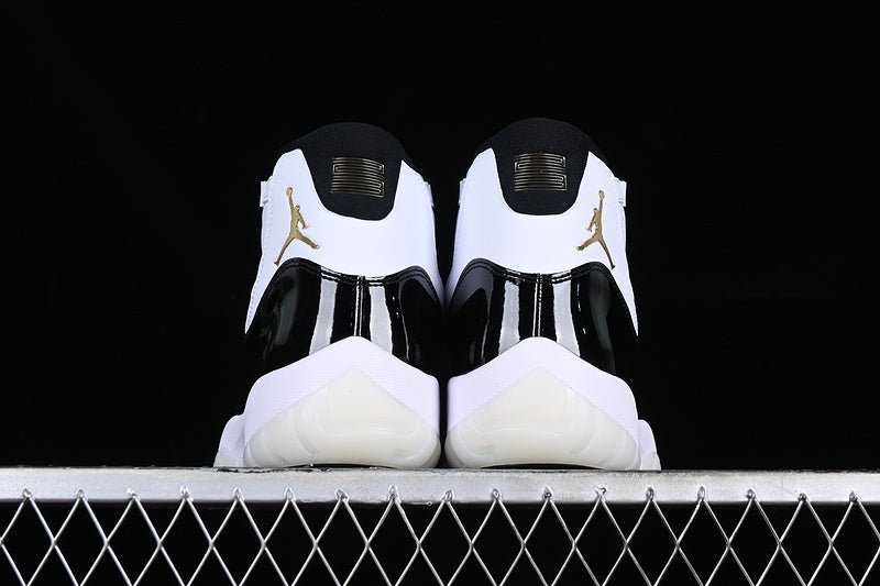 AIR Jordan 11 Dmp Sneakers - White Unisex Streetwear Limited Edition - The Air Jordan 11 DMP White is a tribute to Michael Jordan's legendary career and