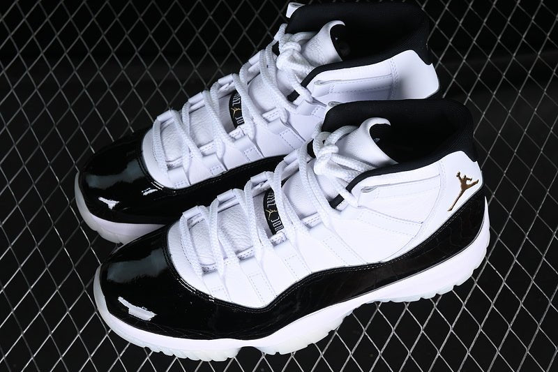 AIR Jordan 11 Dmp Sneakers - White Unisex Streetwear Limited Edition - The Air Jordan 11 DMP White is a tribute to Michael Jordan's legendary career and