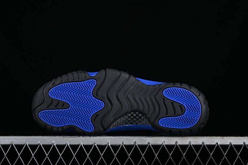 AIR Jordan 11 Retro - Blue Sneakers - Black Unisex Streetwear Limited Edition - Discover timeless elegance and athletic performance with the Air Jordan 11 Retro Black/Blue, a classic