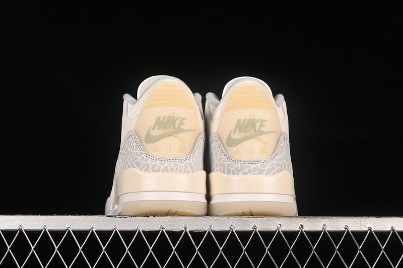 AIR Jordan 3 Retro Se Craft Ivory Ivory - Mist - Cream Sneakers - Grey Unisex Streetwear Limited Edition