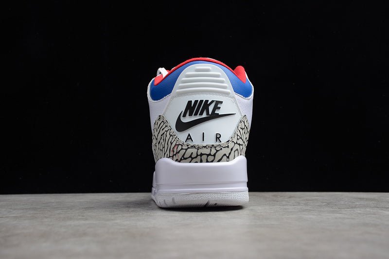AIR Jordan 3 Sk Nrg Seoul Korea - Soar-atom Red - White Unisex Streetwear Limited Edition - Celebrate the fusion of culture and sport with the Air Jordan 3 SK NRG Seoul