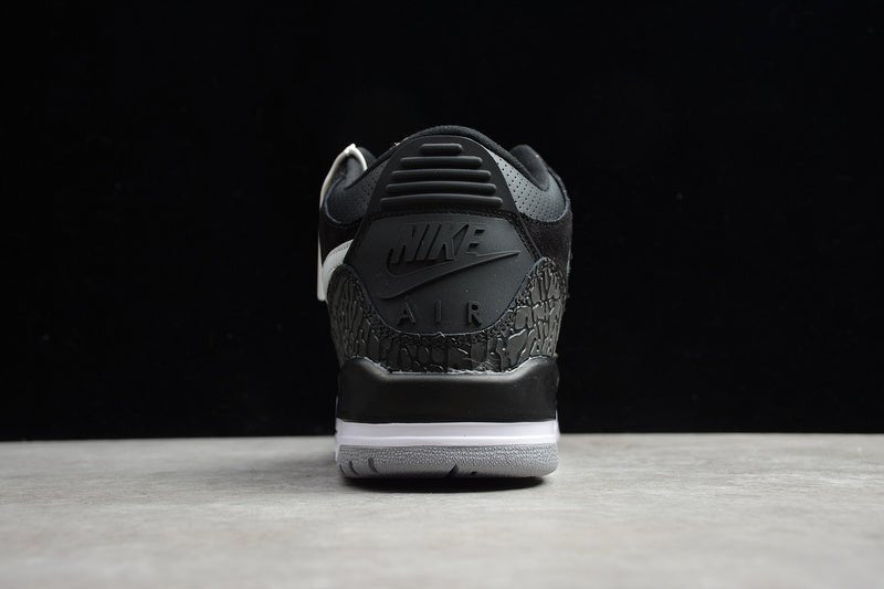 AIR Jordan 3 Tinker - Cement Grey-metallic Gold Sneakers - Black Unisex Streetwear Limited Edition